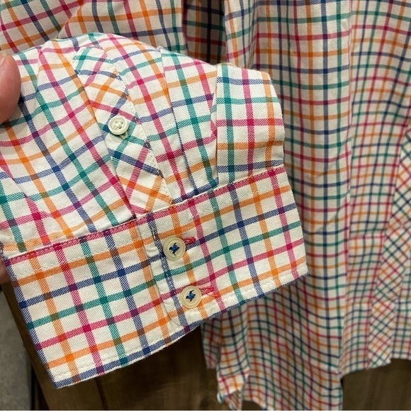 Talbots Woman 3X classic cotton shirt plus size Check pattern - Picture 9 of 11